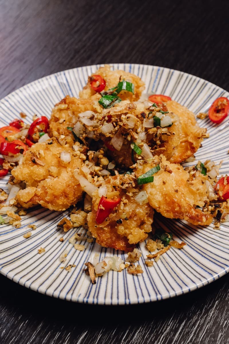 Salt and Pepper Prawns